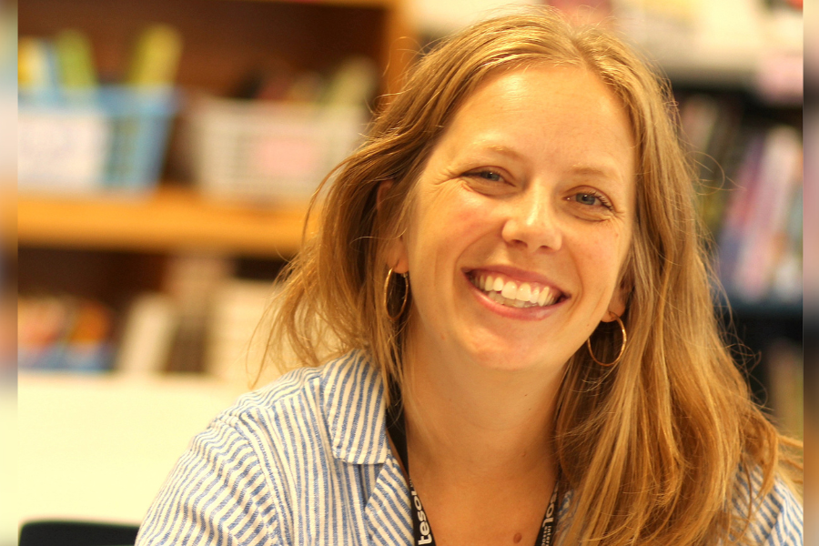 Caitlin MacLeod-Bluver G'12 was named Vermont's 2025 Teacher of the Year.