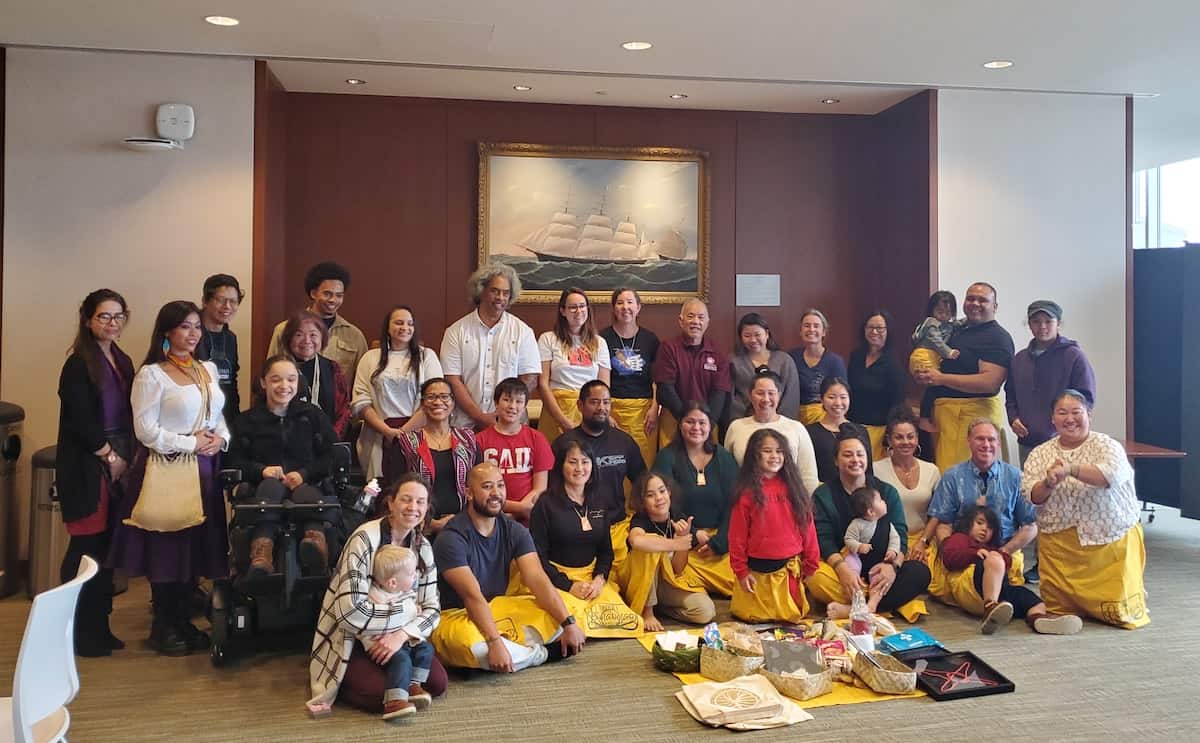 Hawai'i Welcoming Ceremony Group Photo